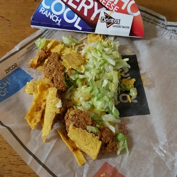 Taco Bell - Boyfriend's crushed taco - Fast Food Near Me - Waianae, Hawaii