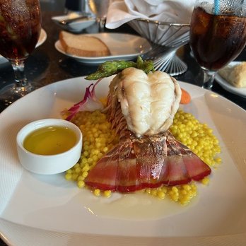 One Duval Restaurant & Bar - lobster tail over couscous - New American Near Me - Key West, Florida One Duval Restaurant & Bar - lobster tail over couscous - New American Near Me - Key West, Florida