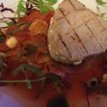 The Beer Engine Pub & Brewery - One of the days specials! (Yellowfin tuna in vine tomatoes, chorizo and prawns) - Pubs Near Me
