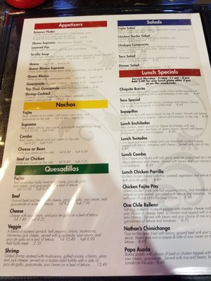 Menu photo 4 Jorge's Mexican Bar & Grill Amarillo, TX Menu photo 4 Jorge's Mexican Bar & Grill Amarillo, TX