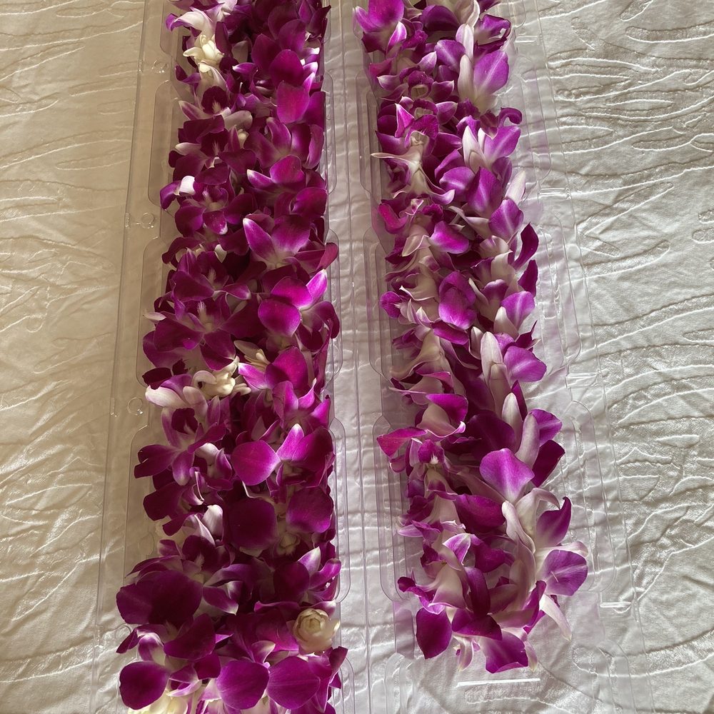 $70 total price on the left, $20 refrigerated lei on the right.