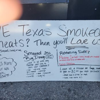 Render Texas Delicatessen - Menu board - Food Trucks Near Me - Denton, Texas Render Texas Delicatessen - Menu board - Food Trucks Near Me - Denton, Texas