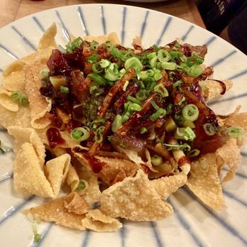 Thirty Eight - poke nachos - Seafood Near Me - Urban Honolulu, Hawaii Thirty Eight - poke nachos - Seafood Near Me - Urban Honolulu, Hawaii