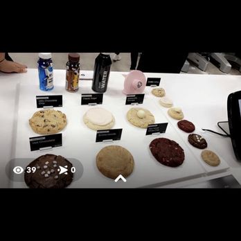 Crumbl - Saugus - Cookie display. - Bakeries Near Me - Saugus, Massachusetts