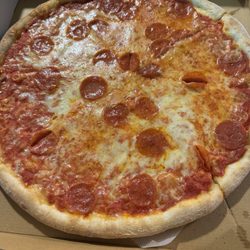 Pepperoni pizza... or lack there of