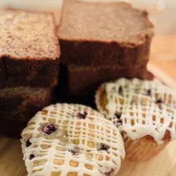 Clover Coffee - Pastries from Bullseye Bakery.
