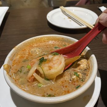 Andaman Asian Cuisine - Tom Kha-look at that huge shrimp! - Thai Near Me - St. Augustine, Florida Andaman Asian Cuisine - Tom Kha-look at that huge shrimp! - Thai Near Me - St. Augustine, Florida