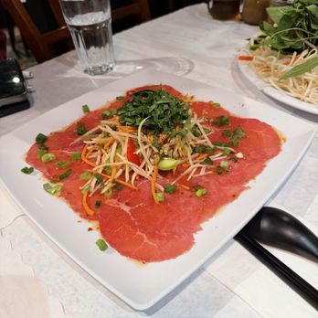 Anh Hong - Beef Carpaccio - Vietnamese Near Me - San Francisco, California Anh Hong - Beef Carpaccio - Vietnamese Near Me - San Francisco, California