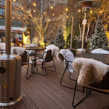 Tied House Milwaukee - Winter chalet! - Cocktail Bars Near Me - Milwaukee, Wisconsin