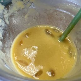 Large ice chunks in smoothie Large ice chunks in smoothie
