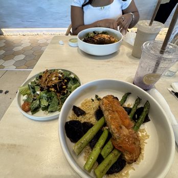 Kairos Jax - ROMESCO SALMON BOWL - Juice Bars & Smoothies Near Me - Jacksonville, Florida Kairos Jax - ROMESCO SALMON BOWL - Juice Bars & Smoothies Near Me - Jacksonville, Florida