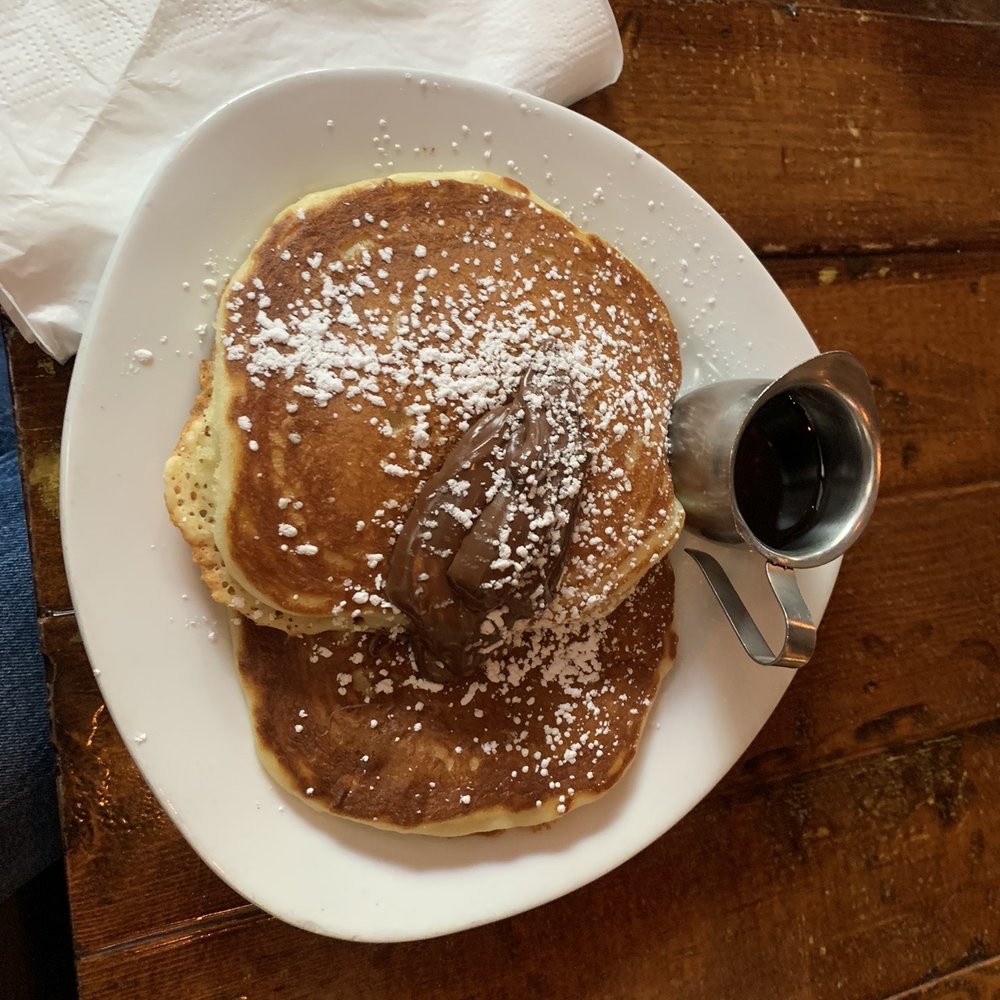 Americana - Side of pancakes - New American Near Me - Seattle, Washington