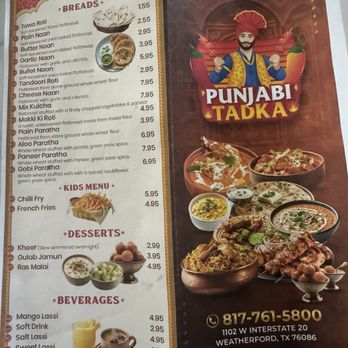 Punjabi Dhabba - Menu - Indian Near Me - Weatherford, Texas Punjabi Dhabba - Menu - Indian Near Me - Weatherford, Texas
