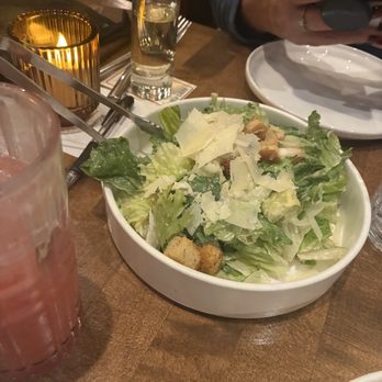 Wooden Paddle - Hail Yes! Caesar Salad very good #Yelpelite - Pizza Near Me - La Grange, Illinois