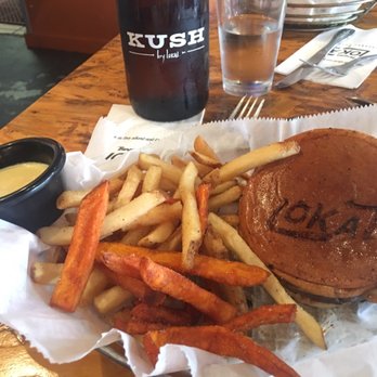 LoKal - Frita burger with 50/50 fries - Burgers Near Me - Miami, Florida