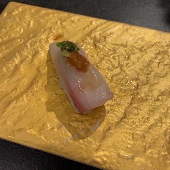 Shoyo - amberjack with spicy daikon, green onion, and ponzu - Sushi Bars Near Me - Dallas, Texas Shoyo - amberjack with spicy daikon, green onion, and ponzu - Sushi Bars Near Me - Dallas, Texas