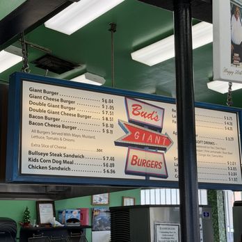Bud's Burgers - Burgers Near Me - Vallejo, California