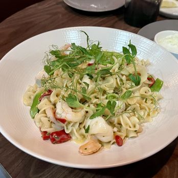 1228 Main - Shrimp pasta dish - Bakeries Near Me - Las Vegas, Nevada