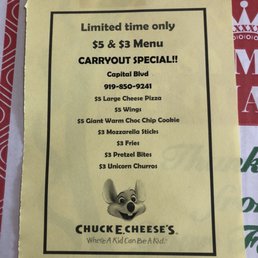 Carry out menu Carry out menu