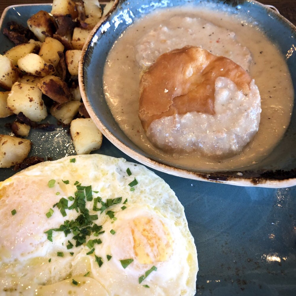 First Watch - turkey sausage gravy & biscuits - Breakfast & Brunch Near Me - Humble, Texas First Watch - turkey sausage gravy & biscuits - Breakfast & Brunch Near Me - Humble, Texas