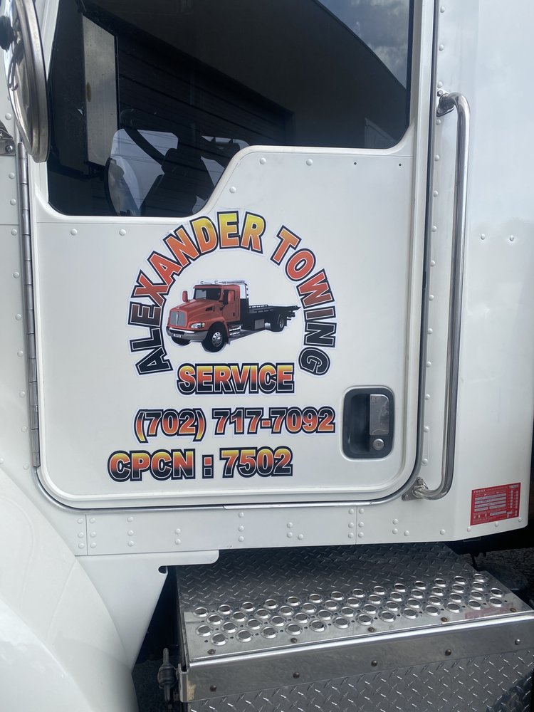 ALEXANDER TOWING SERVICE Updated October 2024 Las Vegas, Nevada