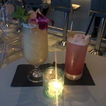 Morris American Bar - Left: rye ranger ($16). Right: flora and fauna ($11) - Cocktail Bars Near Me - Washington, DC, District of Columbia