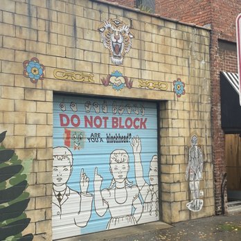 Are You A Blockhead Mural - Public Art Near Me - New Albany, Indiana