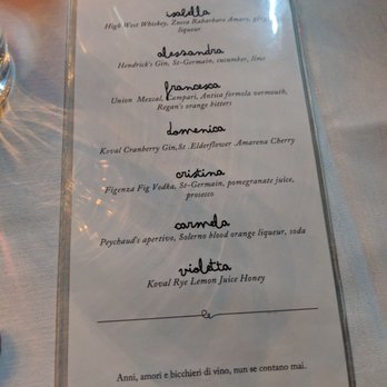 Nonnina - Menu - Italian Near Me - Chicago, Illinois