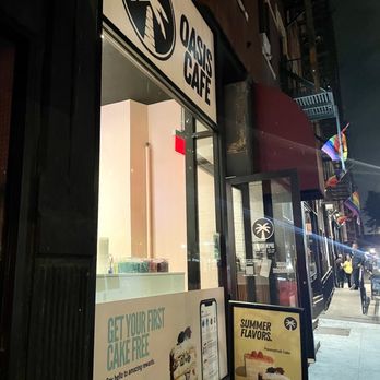 Oasis Cafe - Outside - Bakeries Near Me - New York, New York Oasis Cafe - Outside - Bakeries Near Me - New York, New York