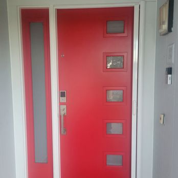 Today's Entry Doors - My beautiful new door with retractable screen - Door Sales/Installation Near Me - Orange, California