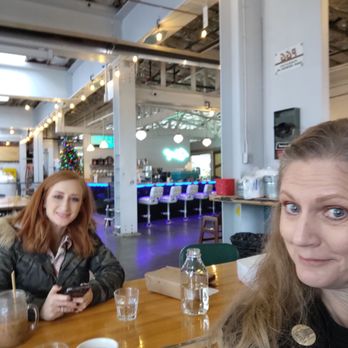 Oregon Grain Growers Brand Distillery - TRIO team meeting - breakfast at Perky's - Distilleries Near Me - Pendleton, Oregon