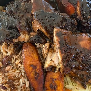 Larrells Tropical Quizine - Jerk Chicken, beans and rice, Steamed Cabbage, Fried Plantain - Caribbean Near Me - Baltimore, Maryland Larrells Tropical Quizine - Jerk Chicken, beans and rice, Steamed Cabbage, Fried Plantain - Caribbean Near Me - Baltimore, Maryland