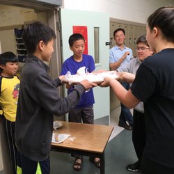 Hwa Shin Bilingual Chinese School - Making 湯圓 together