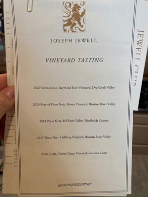 Joseph Jewell Wines by null