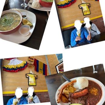 El Parche Colombiano Restaurant - Plato típico y ajiaco, very tasty. - Colombian Near Me - Seattle, Washington