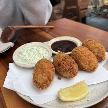 Raku - Fried Oysters - Japanese Near Me - New York, New York Raku - Fried Oysters - Japanese Near Me - New York, New York