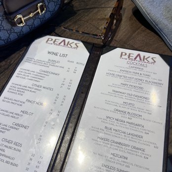 Peaks Restaurant - New American Near Me - Palm Springs, California