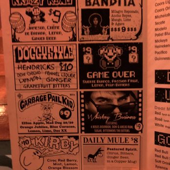 Cobra Arcade Bar - Drinks menu - Bars Near Me - Phoenix, Arizona Cobra Arcade Bar - Drinks menu - Bars Near Me - Phoenix, Arizona