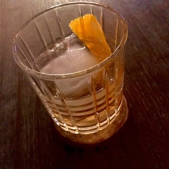 The Alibi Bourbon and Cocktail Lounge - Smoked Wahakan Old Fashioned! These guys really know their craft. - Cocktail Bars Near Me - Columbus, Ohio