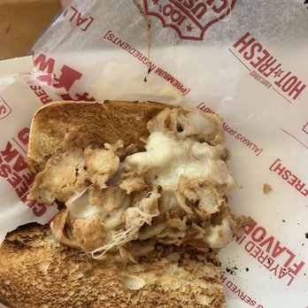 Charleys Cheesesteaks - $7.99 for burnt toast and 2 pieces of chicken? - Cheesesteaks Near Me - Rancho Cucamonga, California