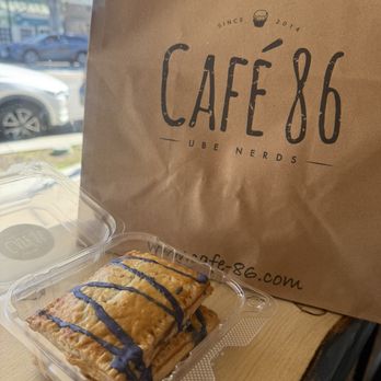 Cafe 86 - Ube pop tart - Desserts Near Me - Burbank, California Cafe 86 - Ube pop tart - Desserts Near Me - Burbank, California