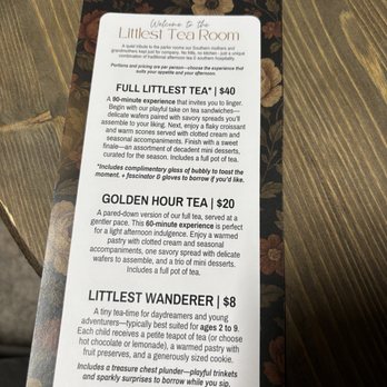 Littlest Tea Room - Tea Rooms Near Me - Raleigh, North Carolina Littlest Tea Room - Tea Rooms Near Me - Raleigh, North Carolina