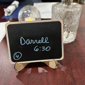 Rosemarie’s Cucina - Our reserved table - Desserts Near Me - Clinton, New Jersey Rosemarie’s Cucina - Our reserved table - Desserts Near Me - Clinton, New Jersey