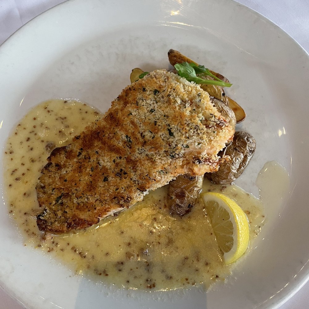 Chart House Prime - Cedar Plank Salmon - Seafood Near Me - Annapolis, Maryland