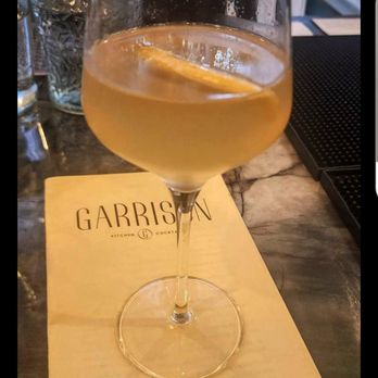 Garrison Kitchen + Cocktails - French 75 with cognac - American Near Me - Metairie, Louisiana Garrison Kitchen + Cocktails - French 75 with cognac - American Near Me - Metairie, Louisiana