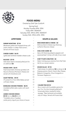 Menu photo 8 Izzy Hops Milwaukee, WI