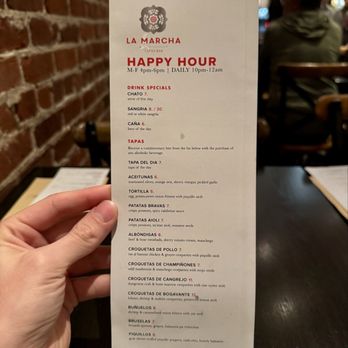 La Marcha Tapas Bar - Drink menu - Spanish Near Me - Berkeley, California La Marcha Tapas Bar - Drink menu - Spanish Near Me - Berkeley, California