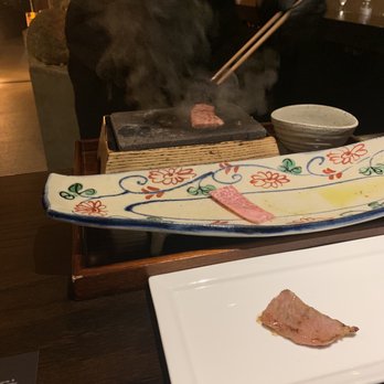 Tei-An - A five miyazake beef stone cooked - Japanese Near Me - Dallas, Texas Tei-An - A five miyazake beef stone cooked - Japanese Near Me - Dallas, Texas