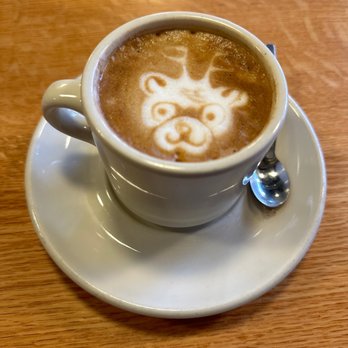 Coffee Labs Roasters - A rain deer . Best cappuccino art anywhere. - Coffee Roasteries Near Me - Tarrytown, New York