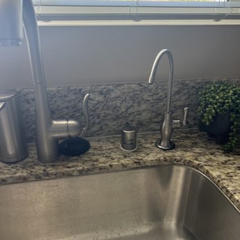 Oasis Water Filtration - Faucet installed to have drinking water within reach at all times :-) - Water Purification Services Near Me - Las Vegas, Nevada Oasis Water Filtration - Faucet installed to have drinking water within reach at all times :-) - Water Purification Services Near Me - Las Vegas, Nevada